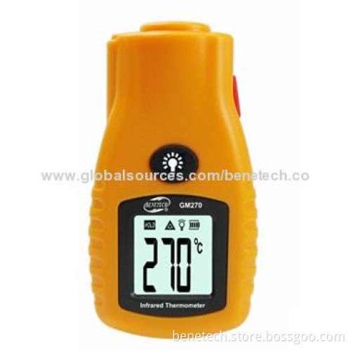 GM270 Non-contact Portable Infrared Thermometer, D:S 8:1, -32-280°C, High-accuracy